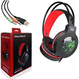 Polygold Usb Led Gaming Headset With Microphone | Computer Head Phone Pg-6920